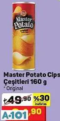 MASTER POTATO PATATESİ CİPSİ CİPS